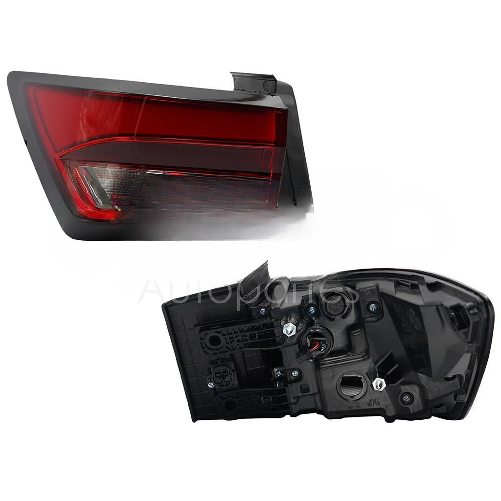CALAVERA IZQ EXT S/ARNES C/LED OSCURA FILO NEGRO (GROOVE 2026) 5PTAS (ROJO/AMBAR/BLANCO)