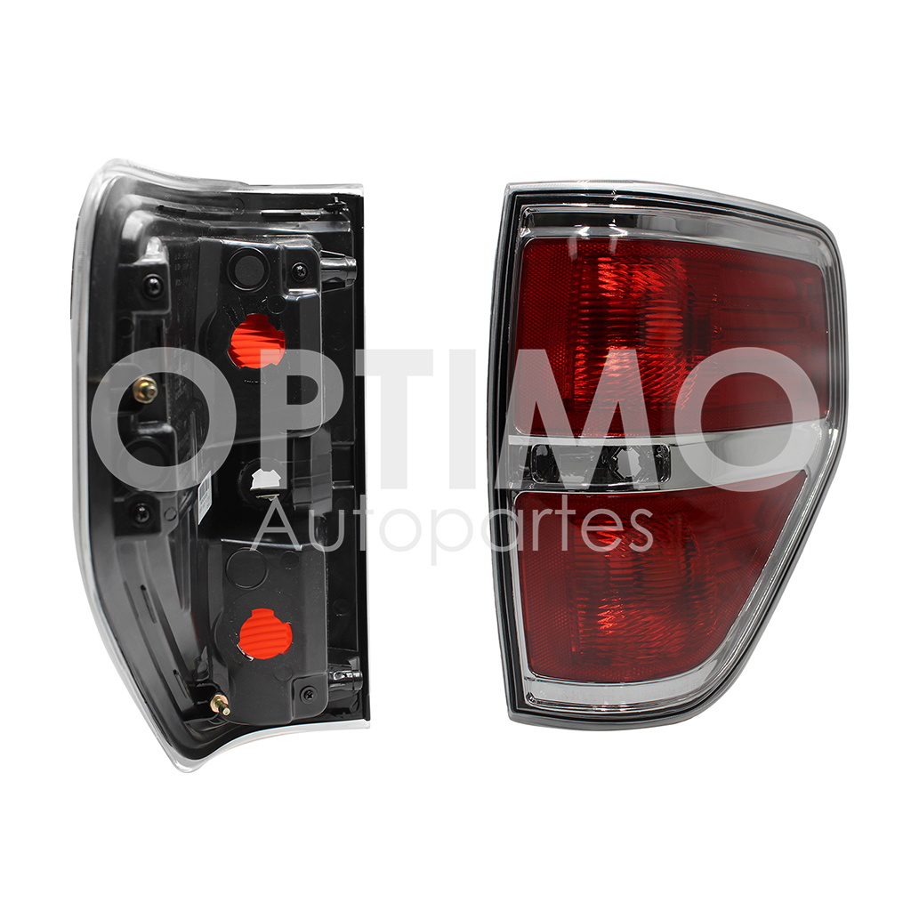 CALAVERA DER S/ARNES FILOS CROMOS (LOBO 09-14) (ROJO/ROJO)