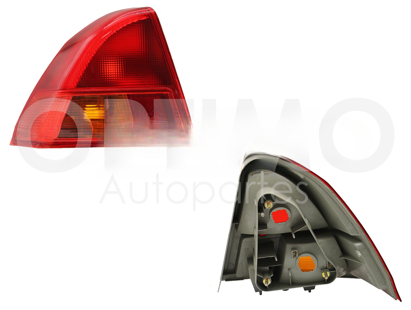 CALAVERA IZQ EXT S/ARNES 4PTAS (TODO ROJO)