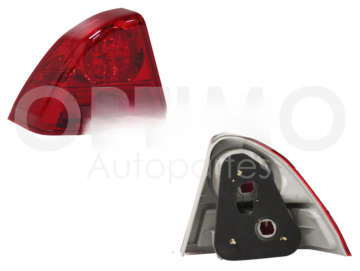 CALAVERA IZQ EXT S/ARNES 4PTAS (TODO ROJO)