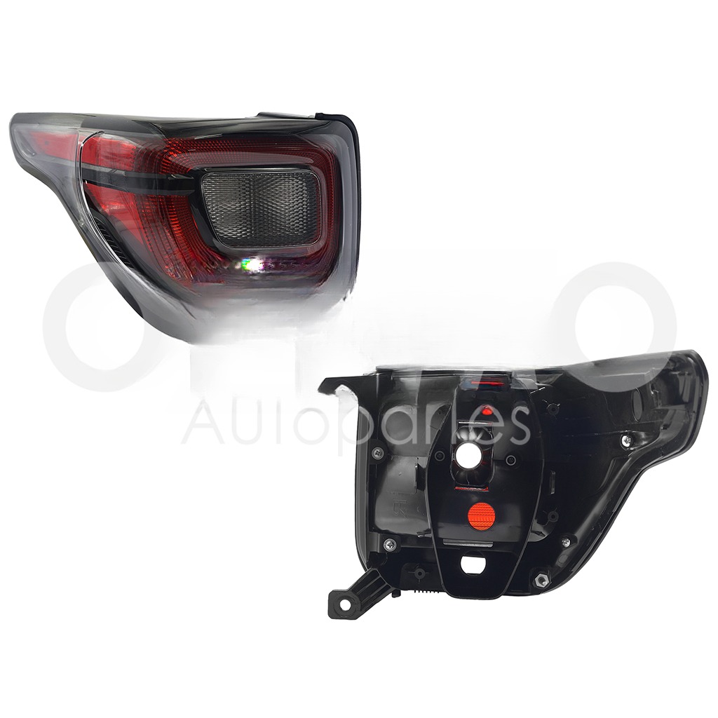 CALAVERA IZQ C/ARNES FILO NEGRO (ROJO/BLANCO)