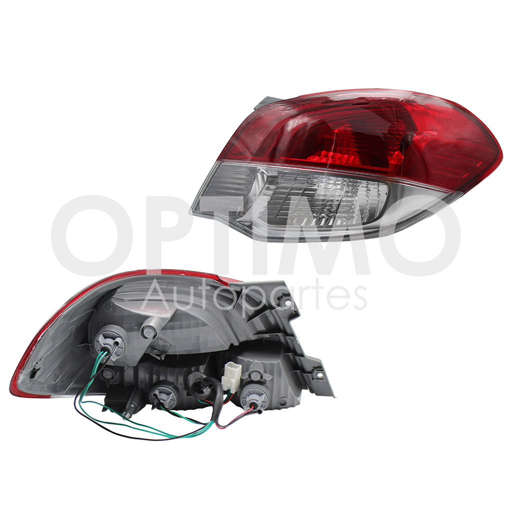 CALAVERA DER C/ARNES (MT MIRAGE G4 19-20) (ROJO/BLANCO)