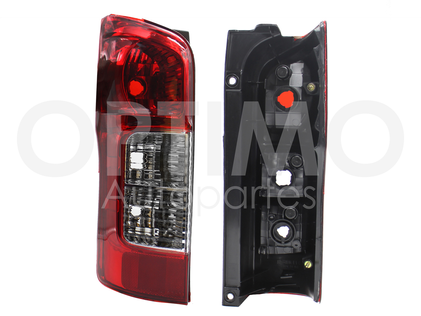 CALAVERA IZQ S/ARNES CLARA (ROJO/BLANCO)