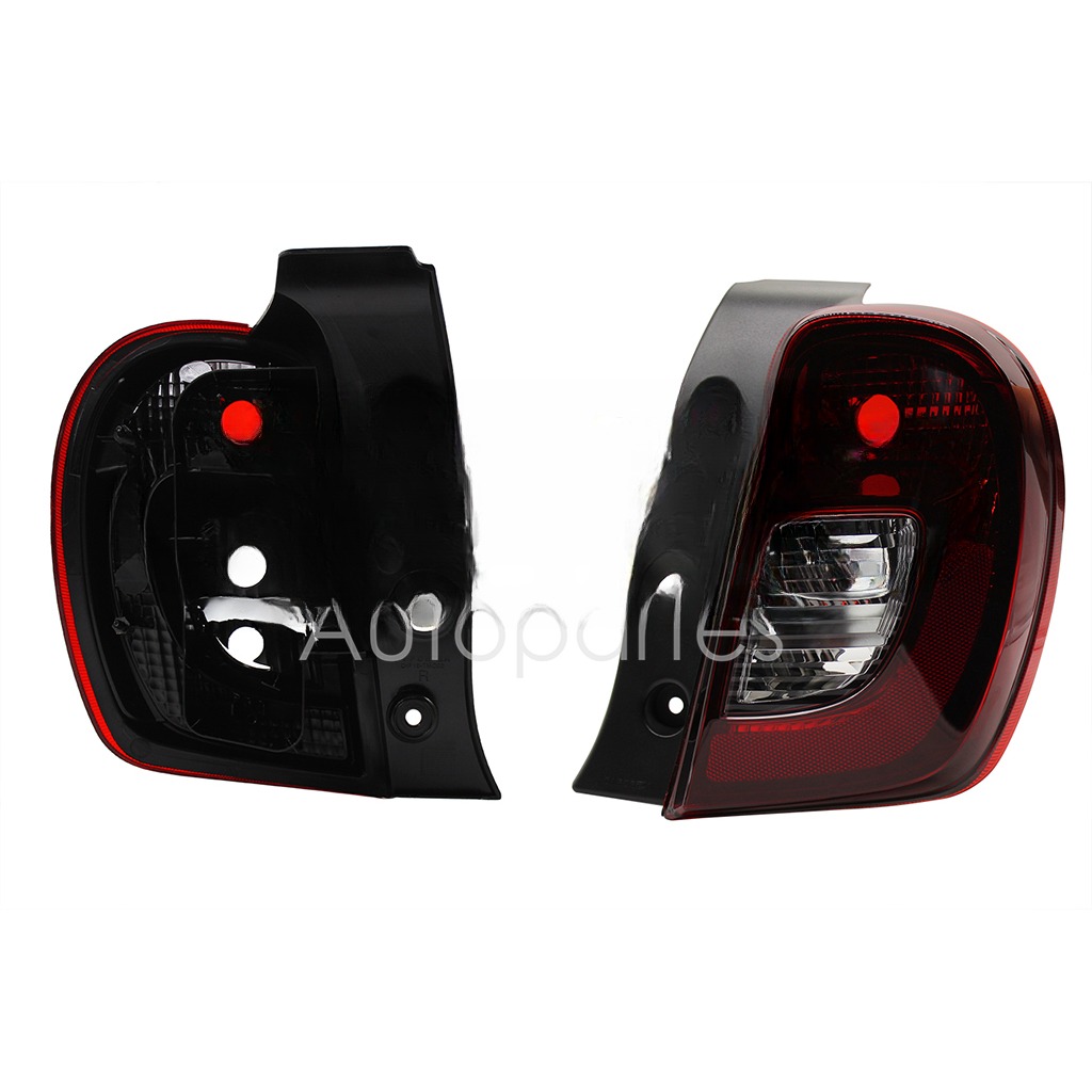 CALAVERA DER S/ARNES OSCURA RECTANGULO (ROJO/BLANCO)