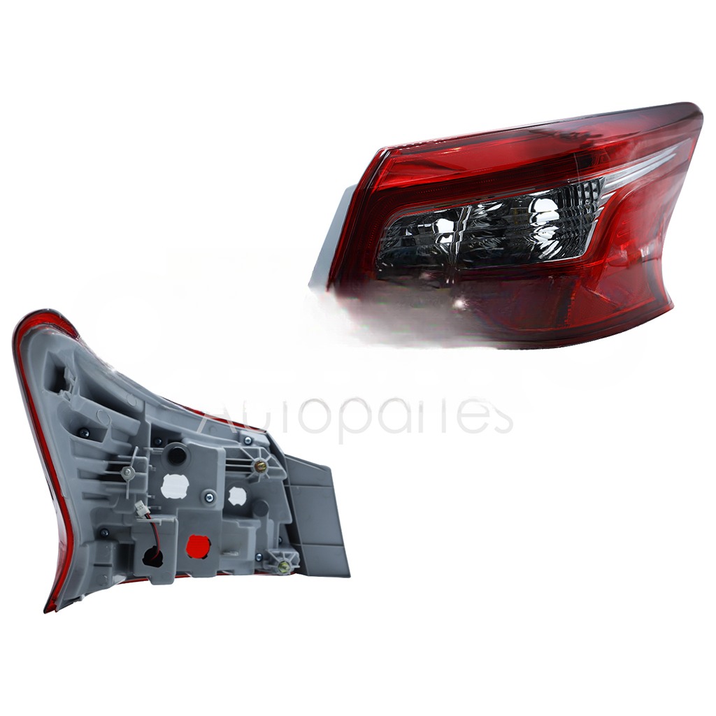CALAVERA DER EXT S/ARNES C/LED (ROJO/BLANCO/ROJO)