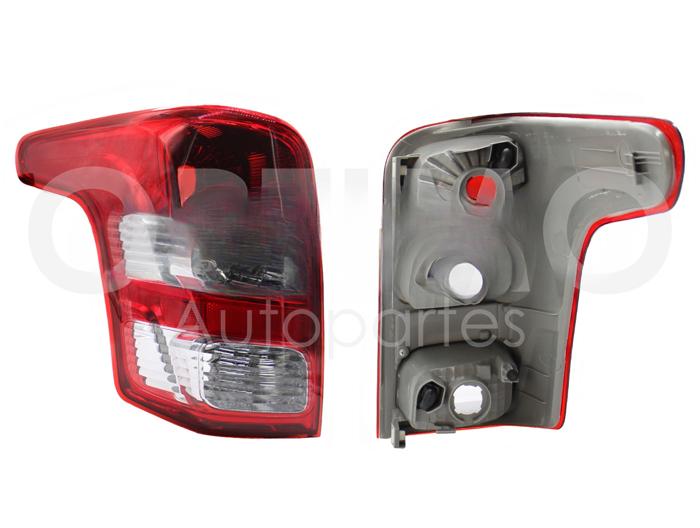 CALAVERA IZQ S/ARNES (ROJO/BLANCO/BLANCO)