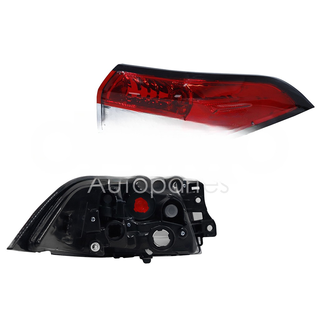 CALAVERA DER EXT S/ARNES S/LED (ROJO/BLANCO)