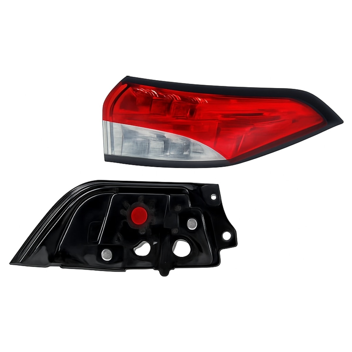 CALAVERA DER EXT S/ARNES S/LED (ROJO/BLANCO)