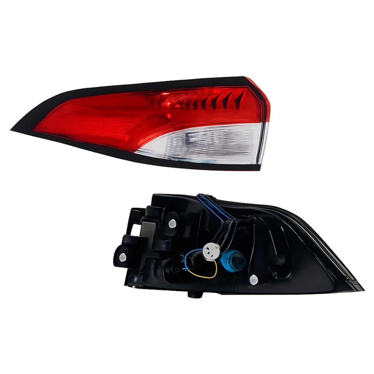 CALAVERA IZQ EXT C/ARNES C/LED (ROJO/BLANCO)