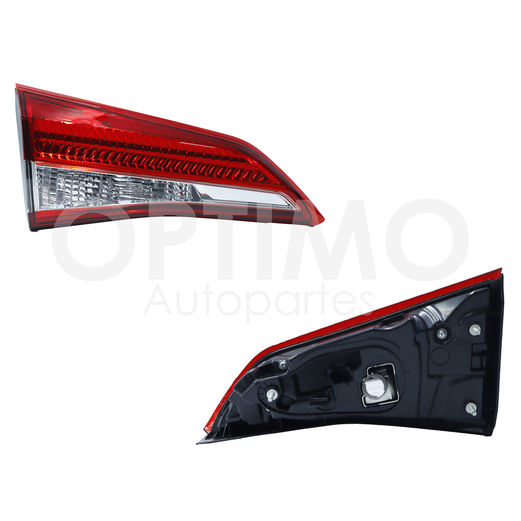 CALAVERA IZQ INT S/ARNES S/LED 4PTAS (ROJO/BLANCO)