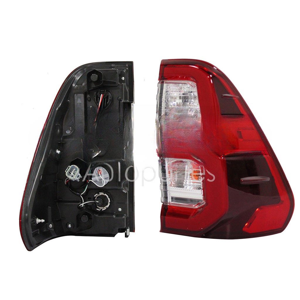 CALAVERA DER C/ARNES C/LED C/DRL (DIESEL AT) (ROJO/BLANCO/BLANCO)