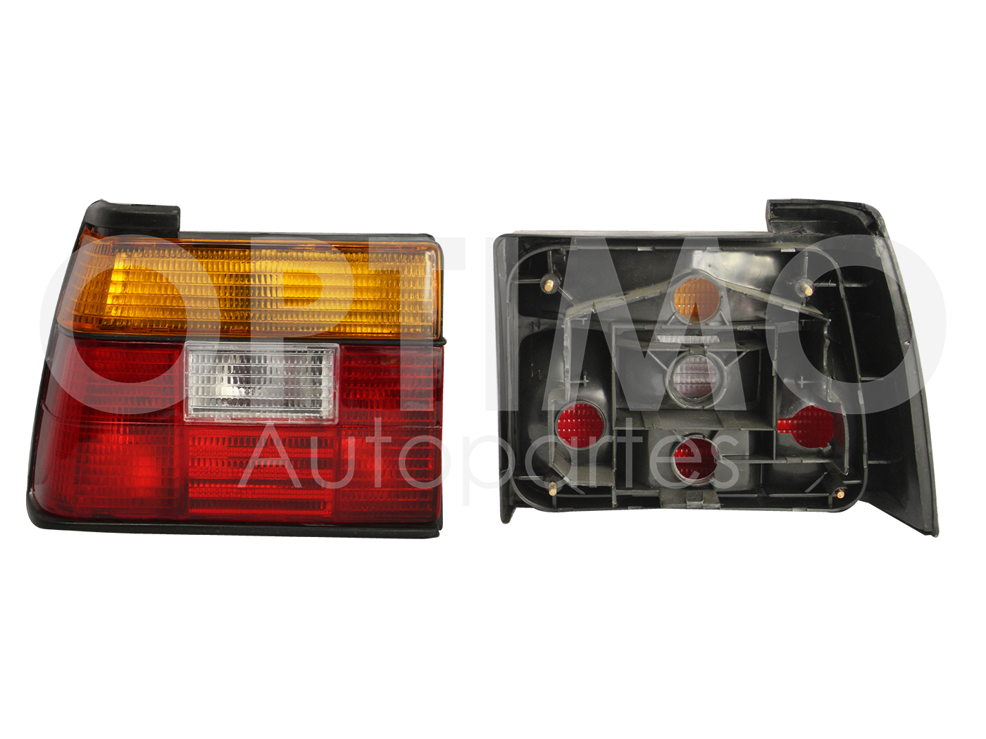 CALAVERA IZQ S/ARNES (AMBAR/ROJO/BLANCO)