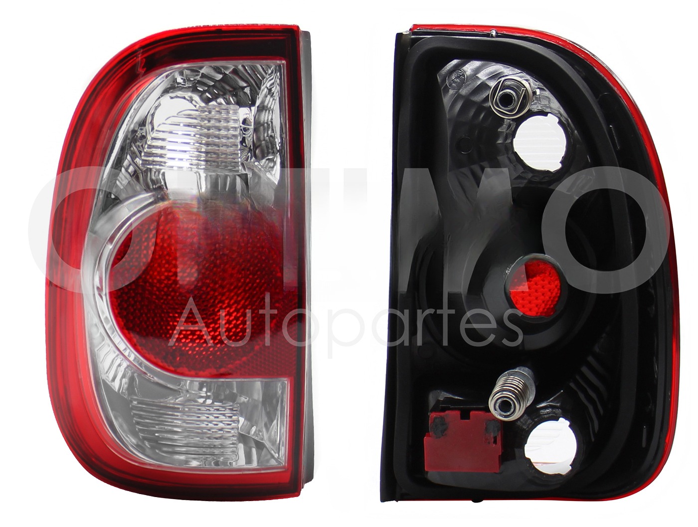 CALAVERA IZQ S/ARNES CLARA (BLANCO/ROJO)