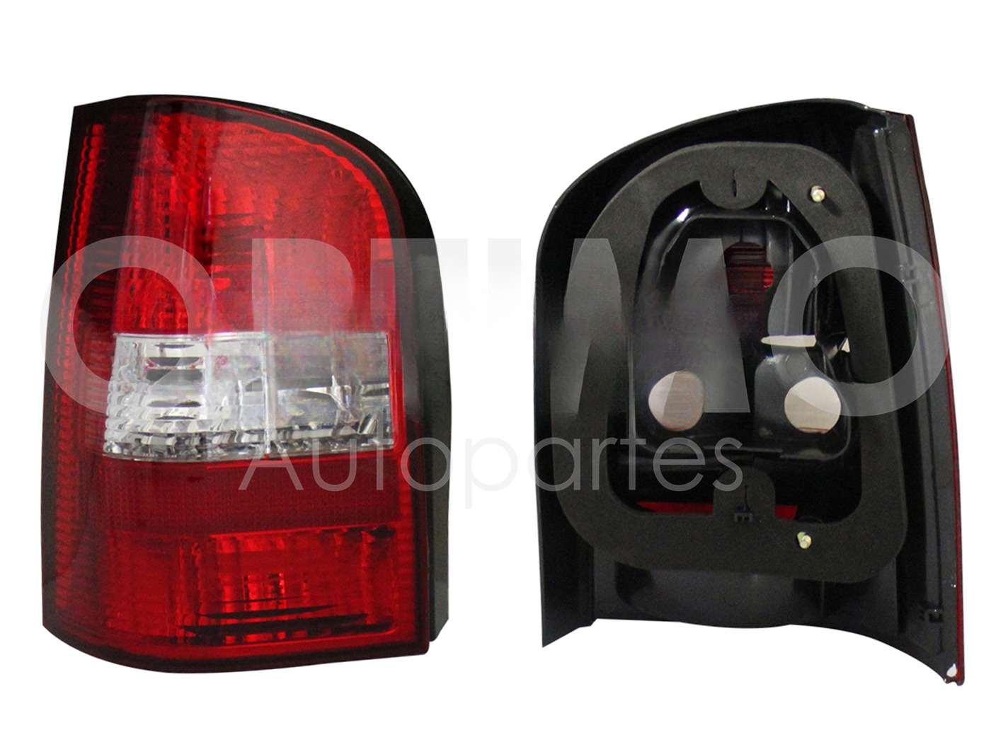 CALAVERA IZQ S/ARNES CLARA (ROJO/BLANCO)