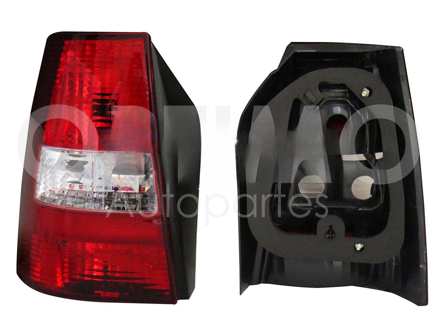 CALAVERA IZQ S/ARNES CLARA (ROJO/BLANCO)