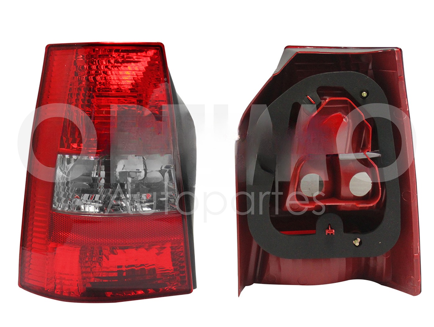 CALAVERA IZQ S/ARNES OSCURA (ROJO/BLANCO HUMO)