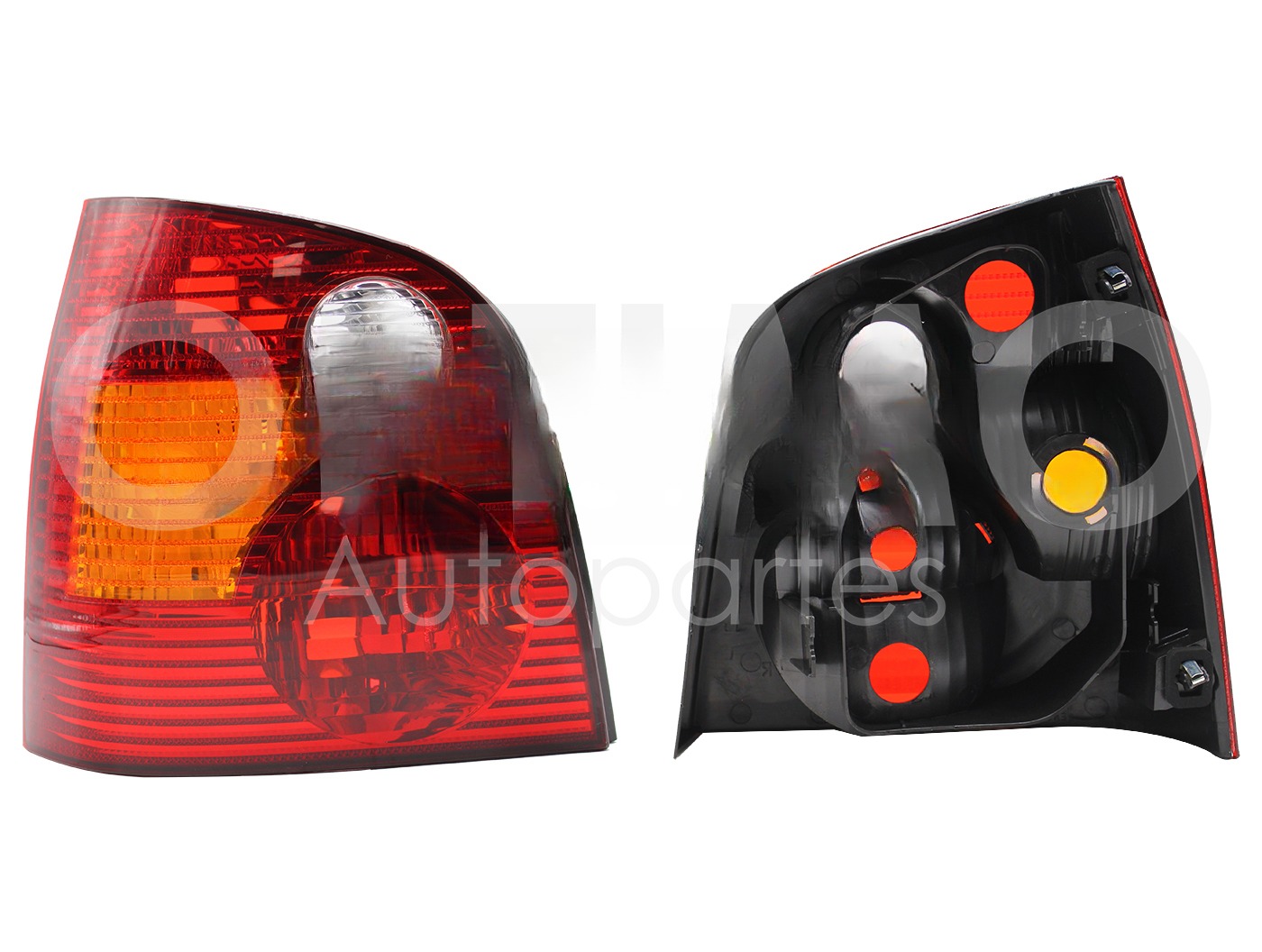 CALAVERA IZQ S/ARNES 5PTAS (ROJO/BLANCO/AMBAR)