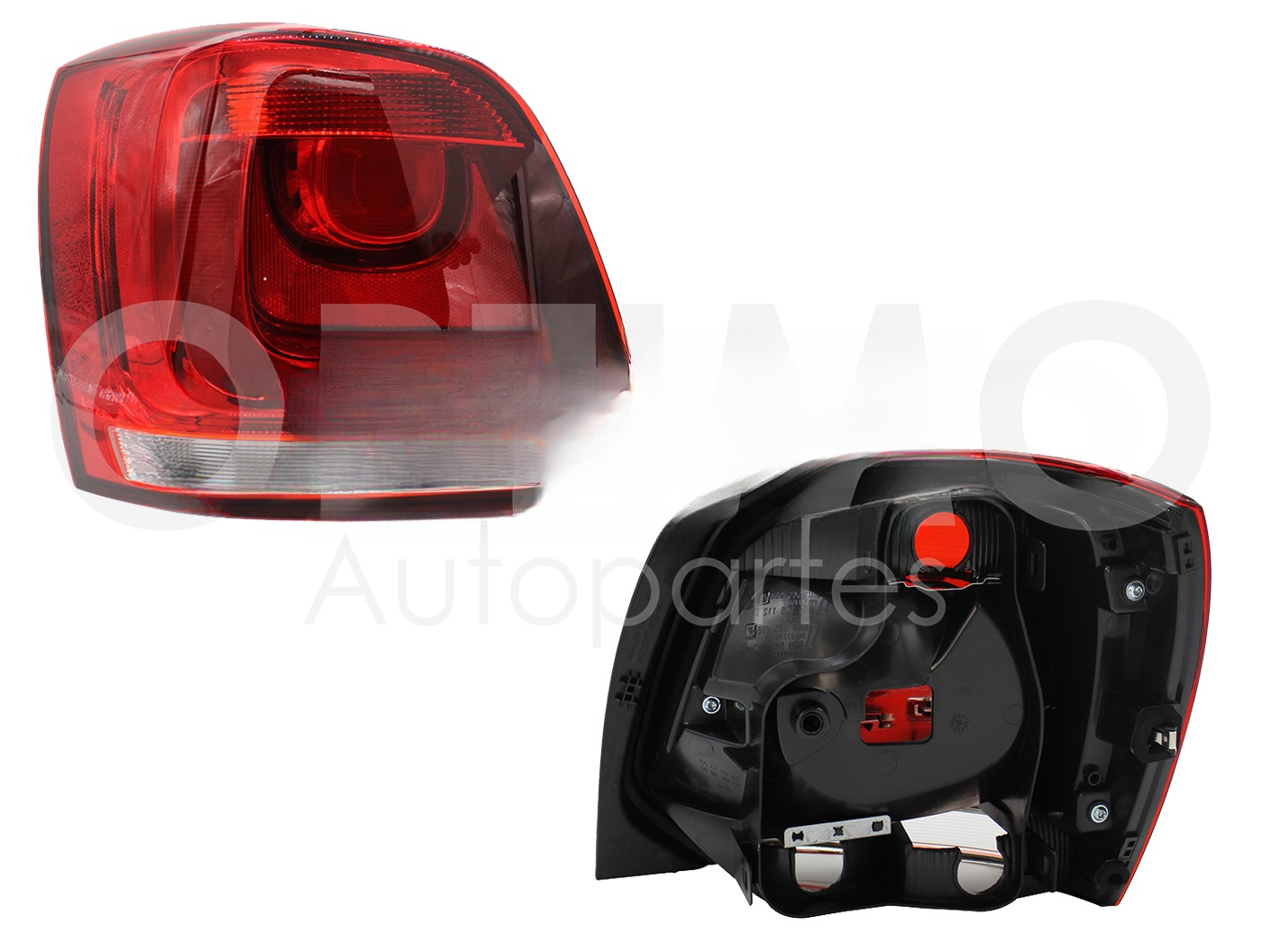 CALAVERA IZQ S/ARNES (ROJO/BLANCO)