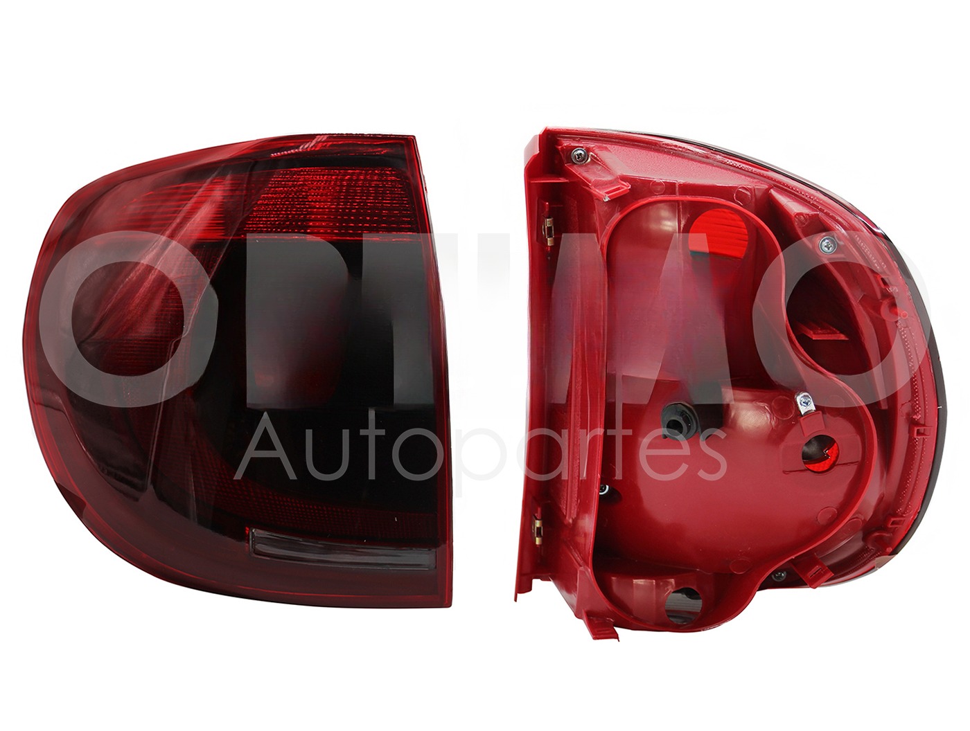 CALAVERA IZQ S/ARNES OSCURA (ROJO/HUMO/AMBAR)