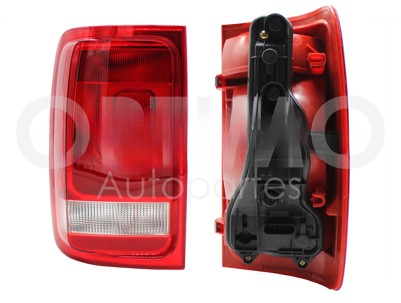 CALAVERA IZQ C/ARNES (ROJO/BLANCO)