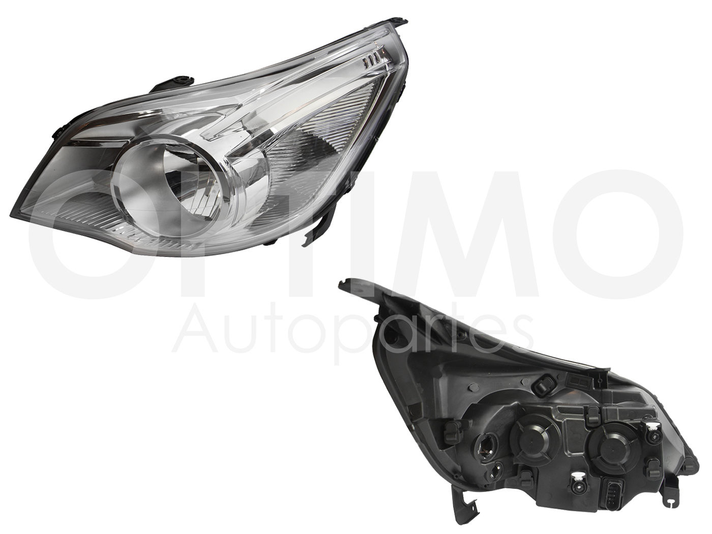 FARO IZQ FONDO CROMADO