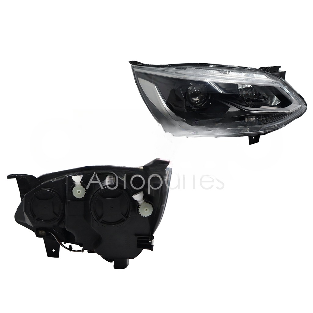 FARO DER F/CROMADO C/LED C/LUPA