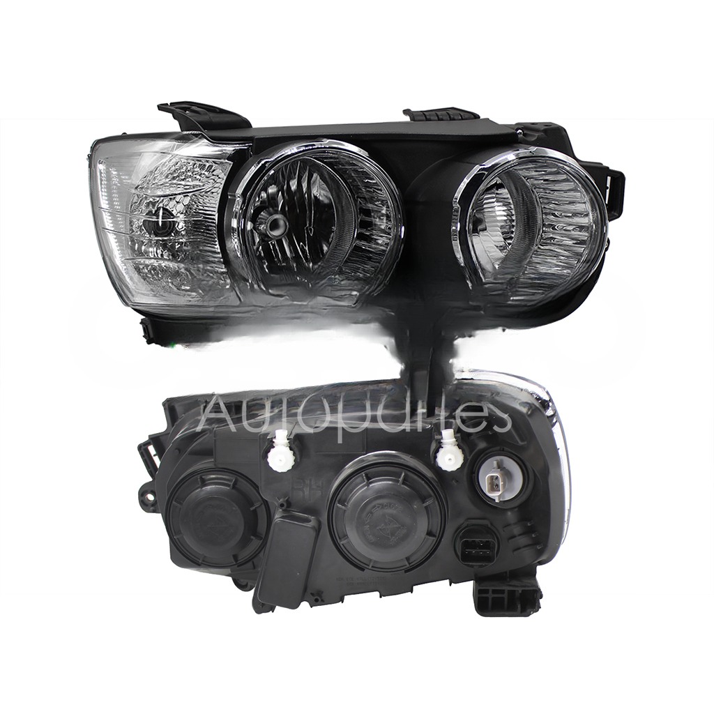 FARO DER F/CROMADO S/MICA C/ARILLO CROMO (5PINES)