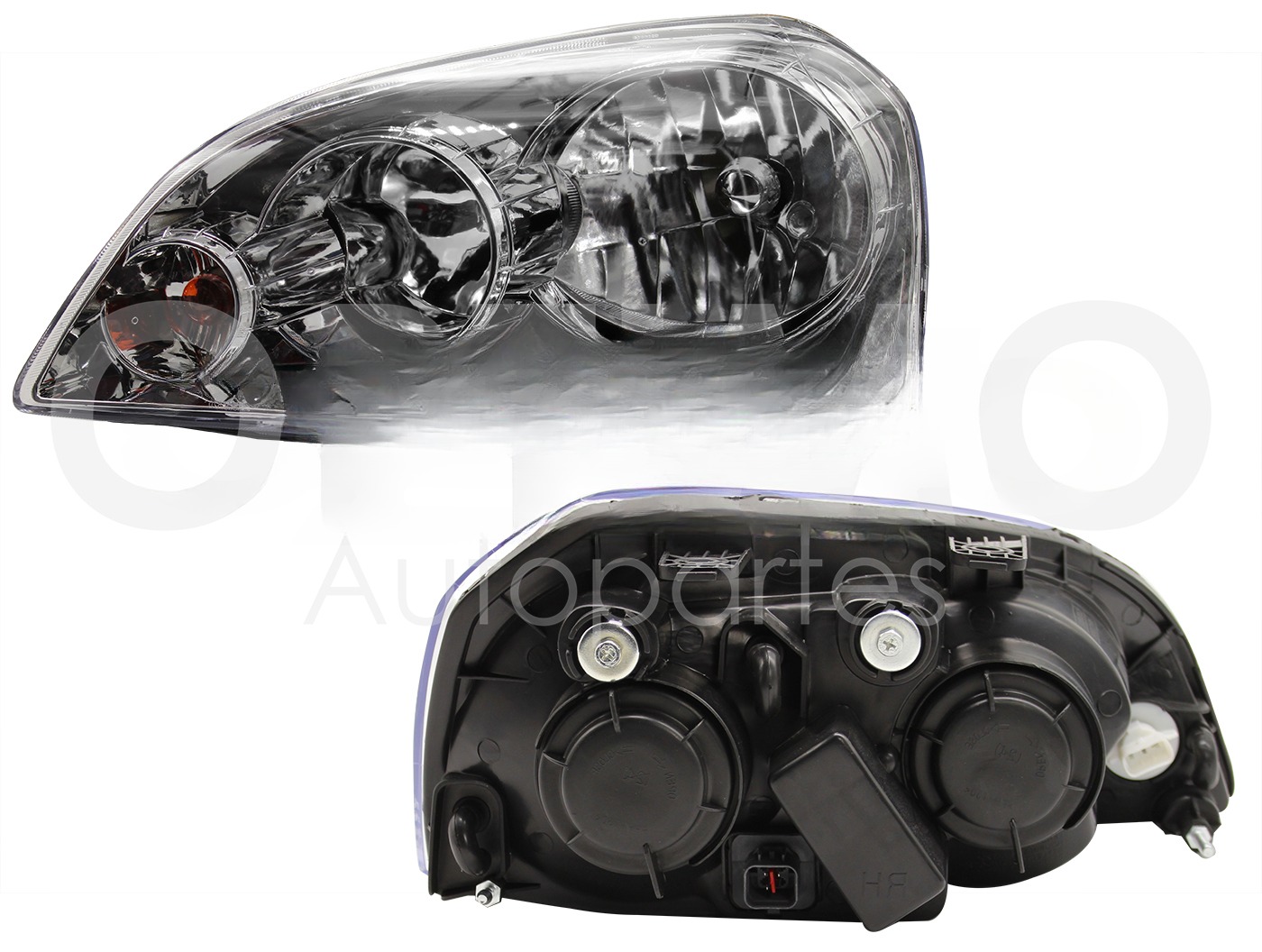 FARO IZQ F/CROMADO S/VELA