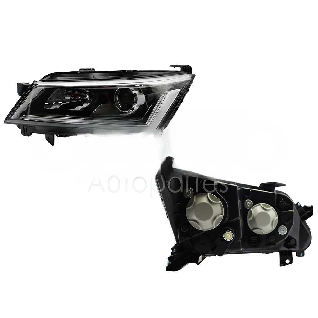FARO IZQ F/CROMADO C/LUPA S/DRL C/MOTOR (6PINES) (SEDAN/H-BACK)