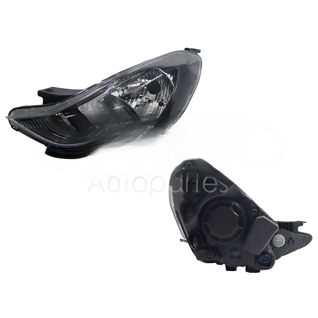 FARO IZQ F/NEGRO C/MOTOR (SEDAN/H-BACK)