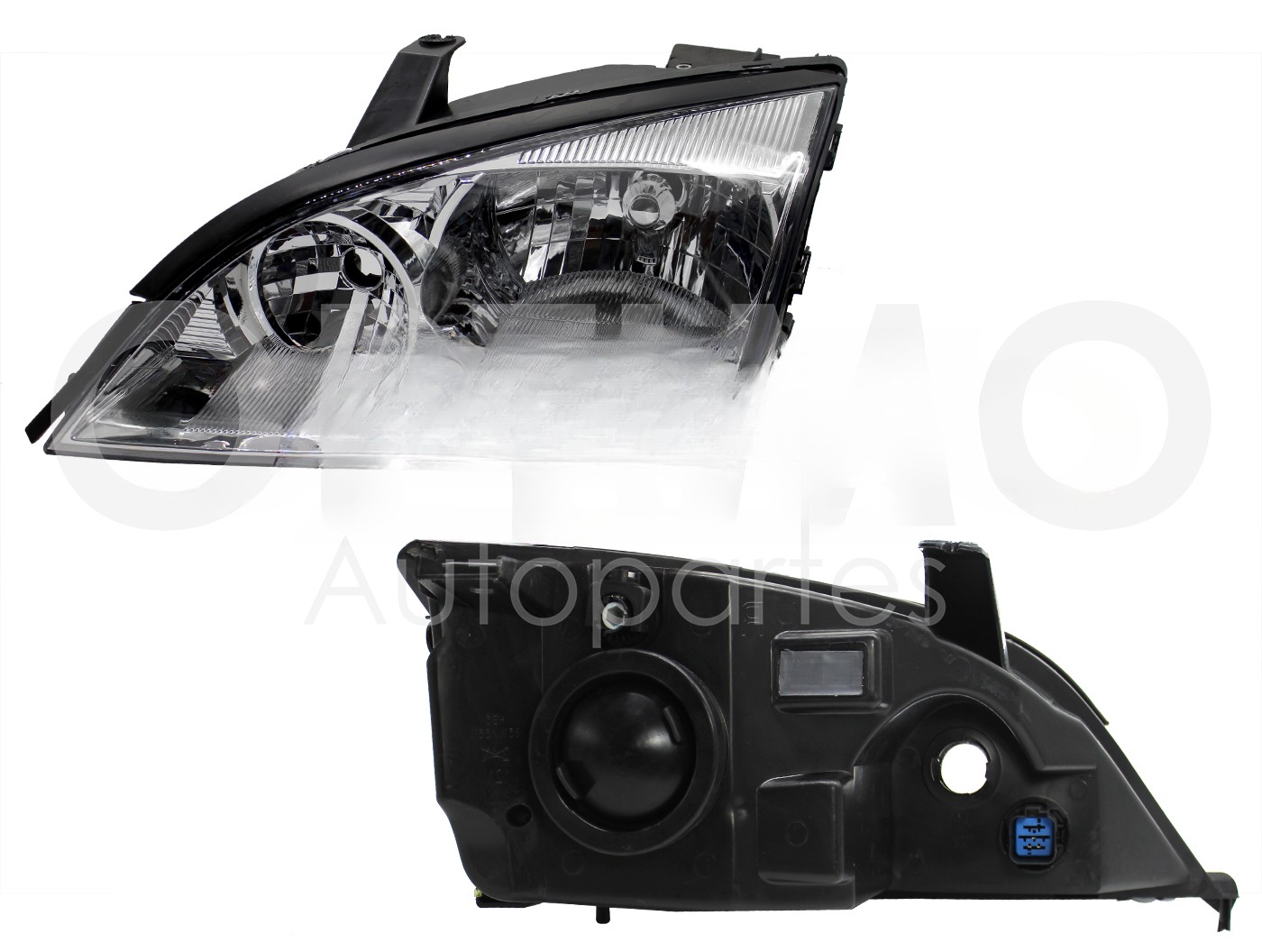 FARO IZQ FONDO CROMADO