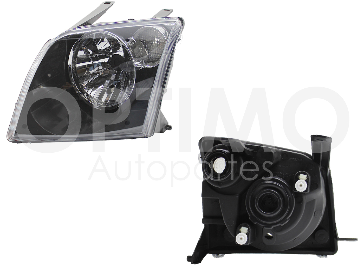 FARO IZQ F/NEGRO C/CUARTO BLANCO