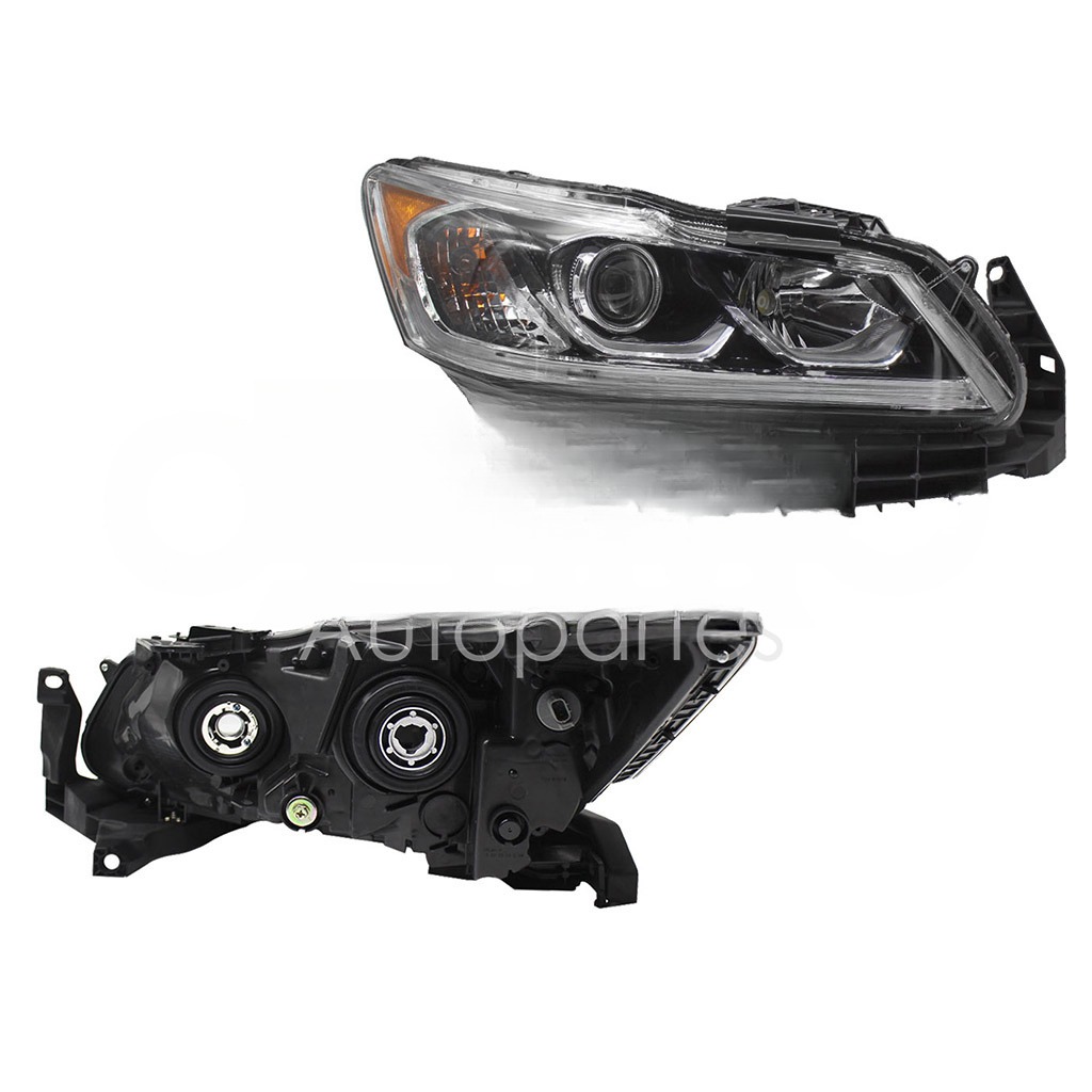 FARO DER F/CROMADO C/LUPA C/MICA AMBAR 4PTAS