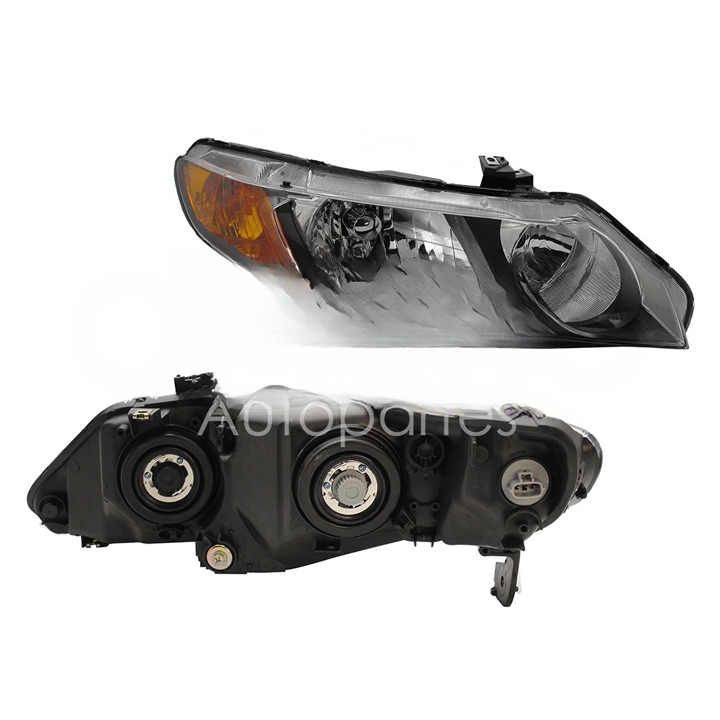 FARO DER F/NEGRO C/CUARTO AMBAR 4PTAS