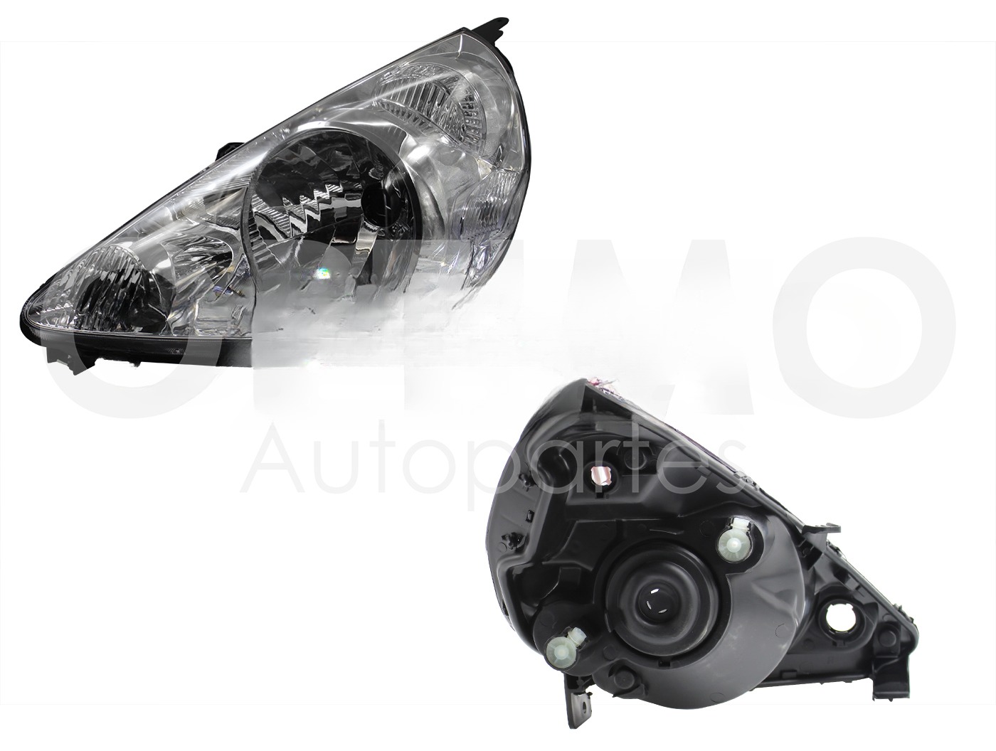 FARO IZQ FONDO CROMADO