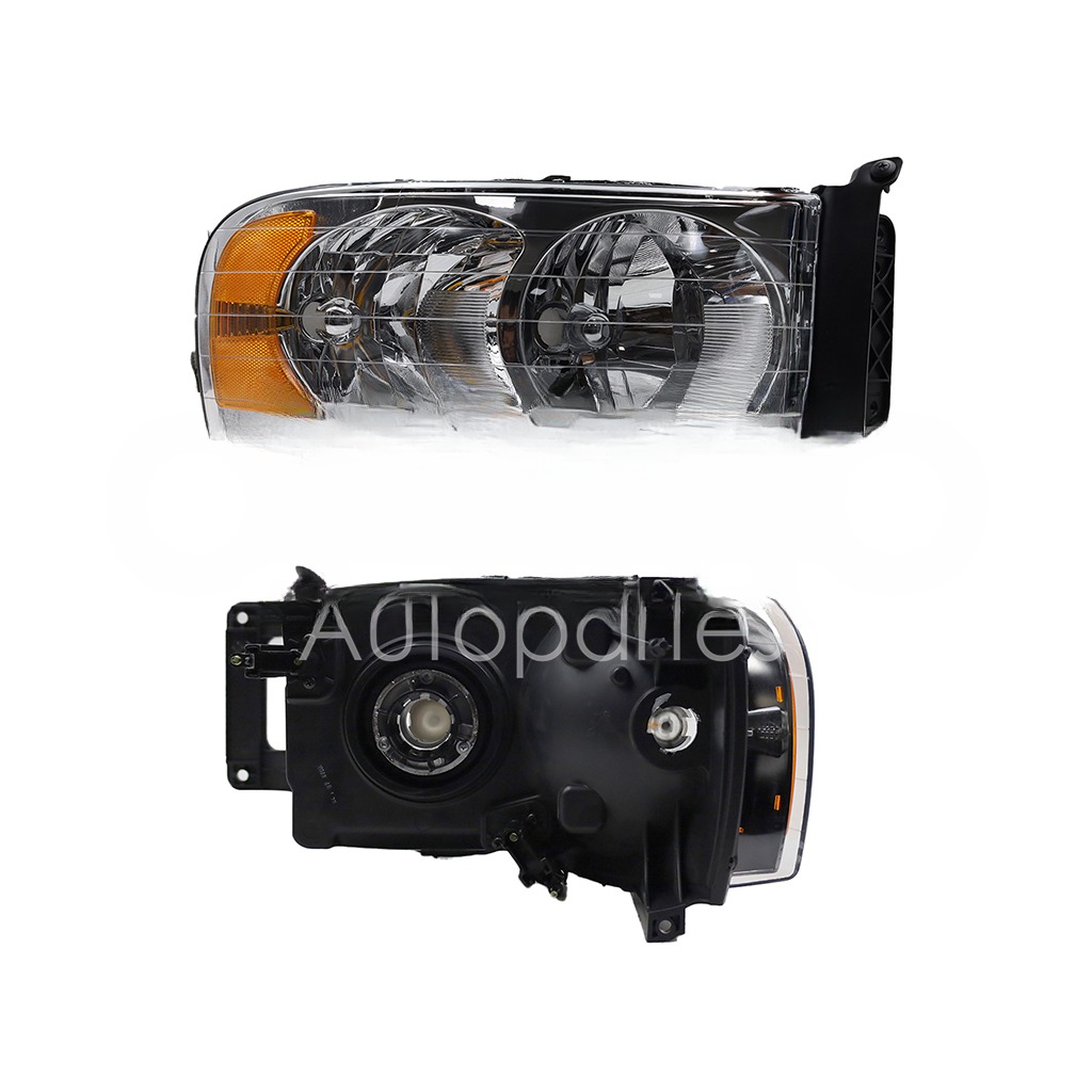 FARO DER F/CROMADO C/BASE C/MICA AMBAR