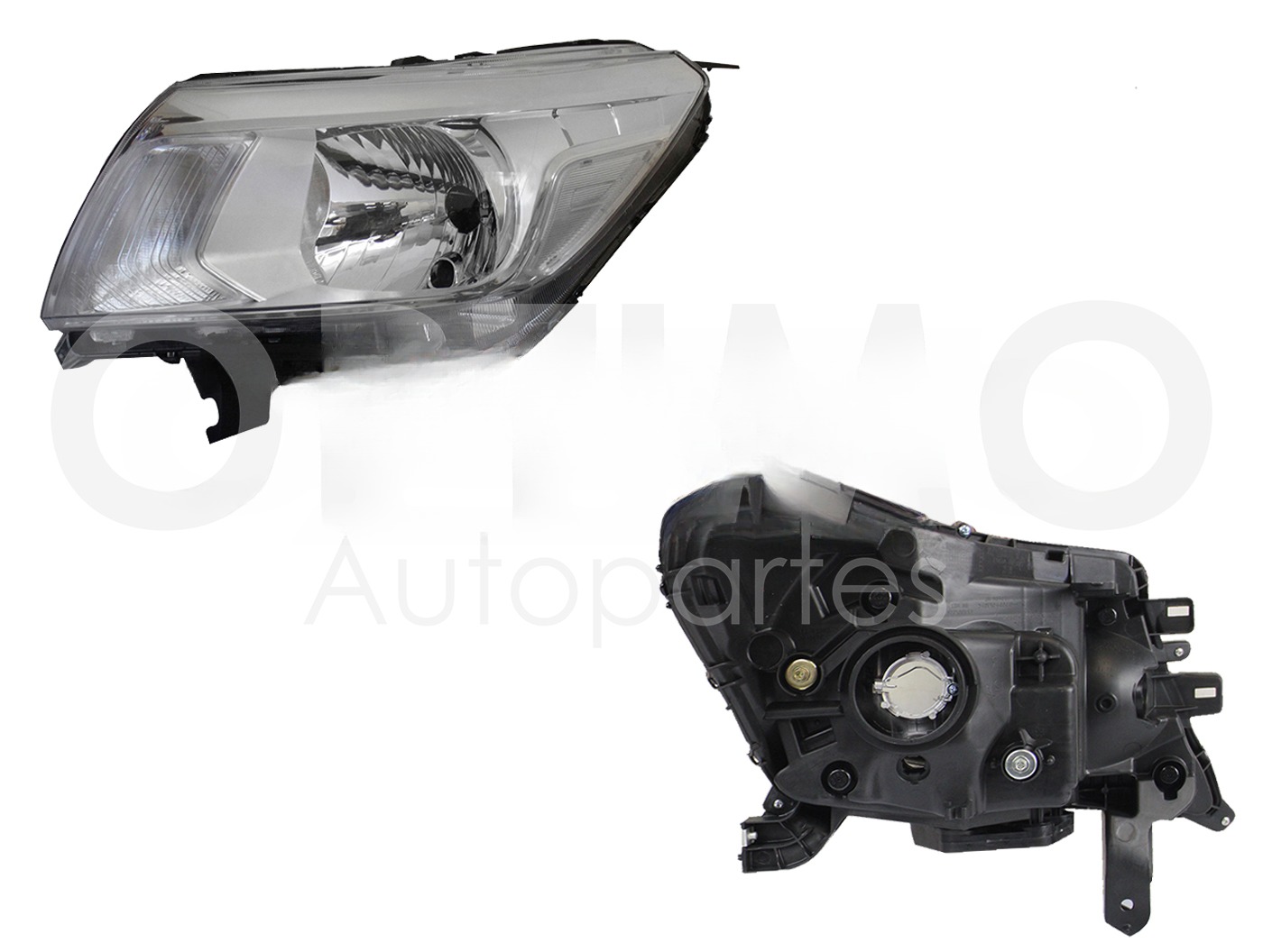 FARO IZQ F/CROMADO (DOBLE CABINA SE/LUJO XE-LE)