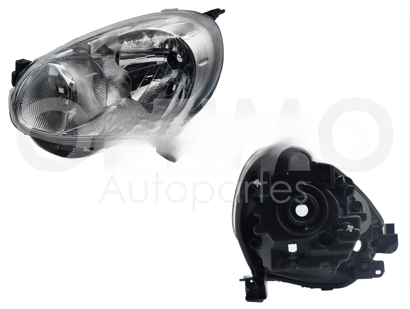 FARO IZQ F/CROMADO S/MOTOR (CARGO 14-20)