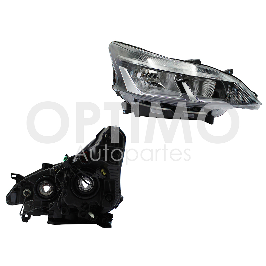 FARO DER F/CROMADO C/DRL