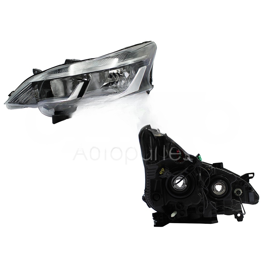 FARO IZQ F/CROMADO C/DRL