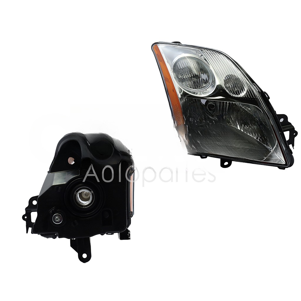 FARO DER F/CROMADO C/MICA AMBAR