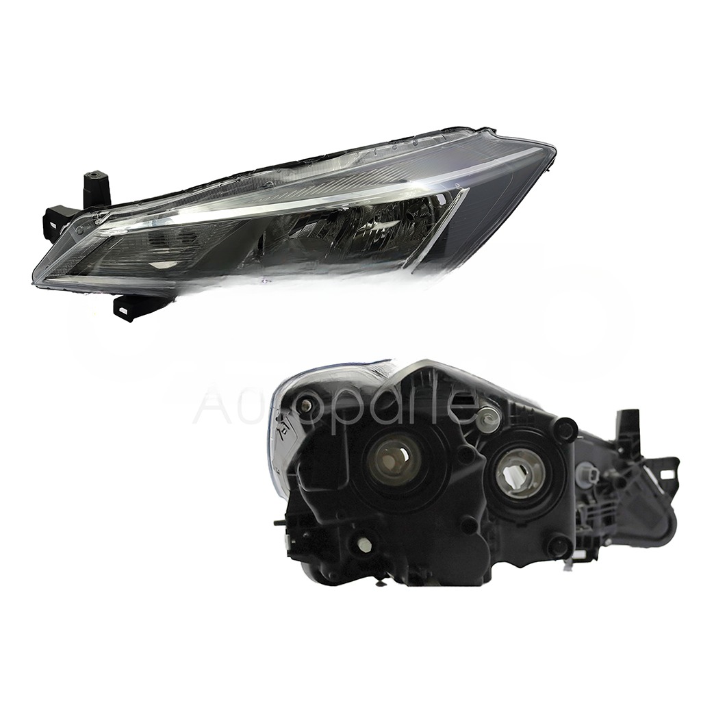 FARO IZQ F/CROMADO S/LED