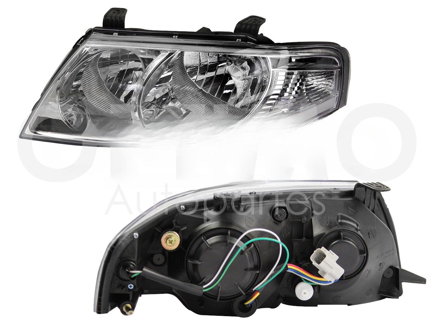 FARO IZQ FONDO CROMADO