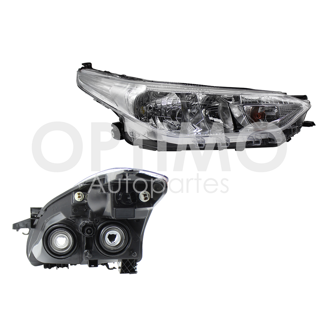 FARO DER FONDO CROMADO 4PTAS