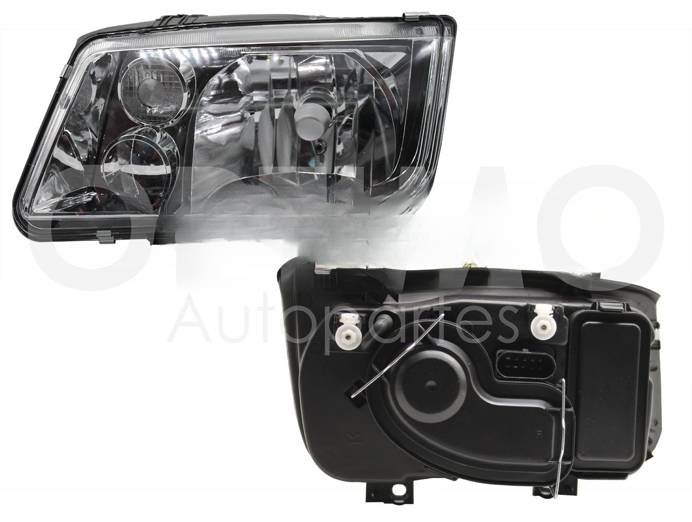 FARO IZQ F/CROMADO S/LUPA C/CUARTO BLANCO