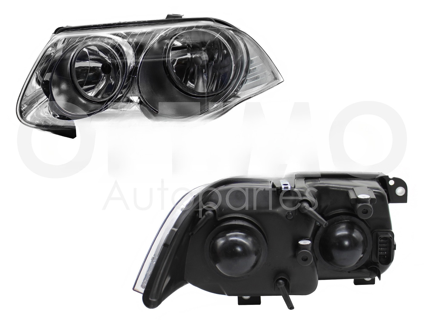 FARO IZQ FONDO CROMADO