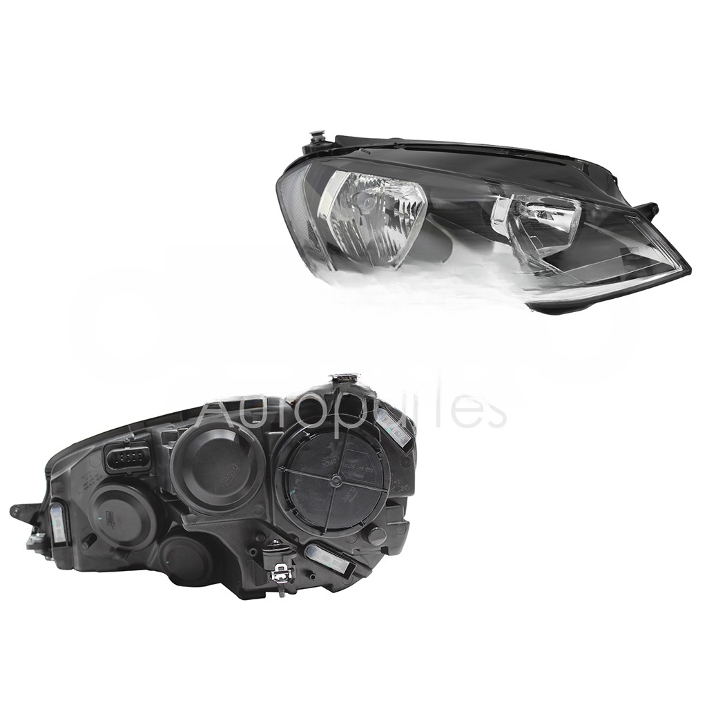 FARO DER F/NEGRO C/MOTOR C/MICA BLANCO