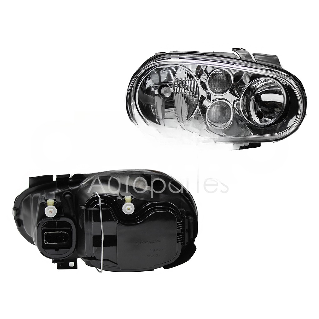 FARO DER F/CROMADO C/LUPA C/FOCO AMBAR VIDRIO LISO