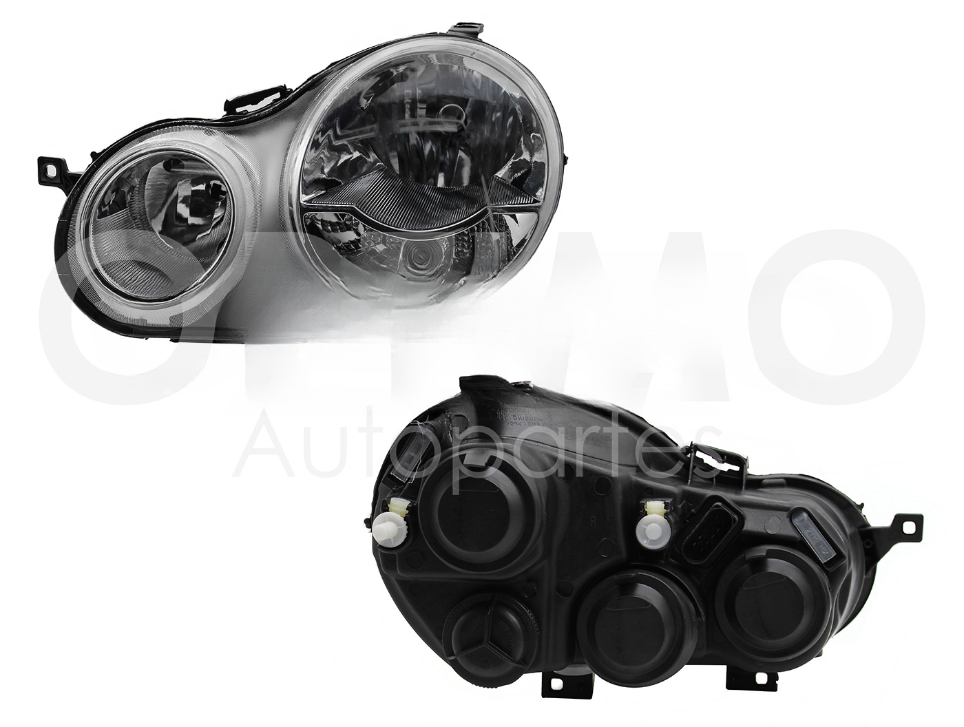 FARO IZQ FONDO CROMADO