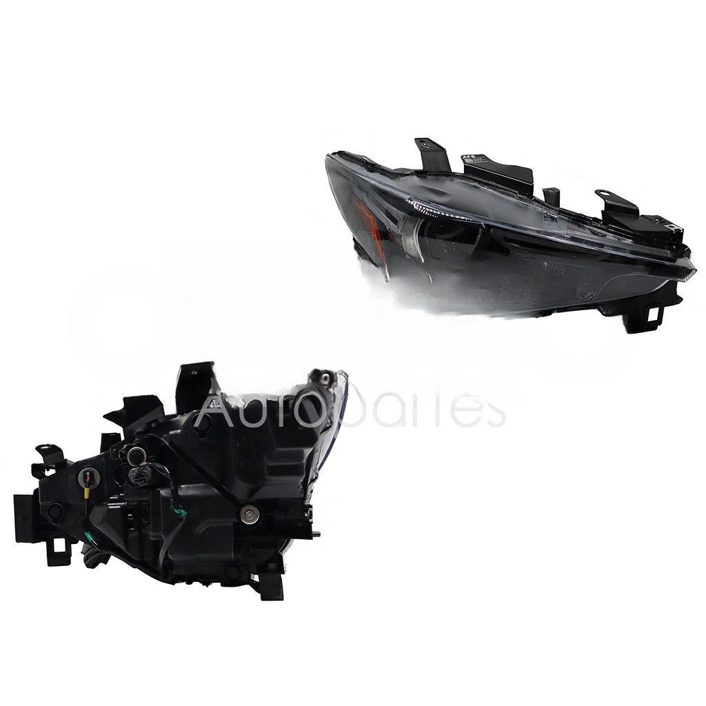 FARO DER F/NEGRO C/LED C/LUPA C/MICA AMBAR LUCES ADAPTATIVAS